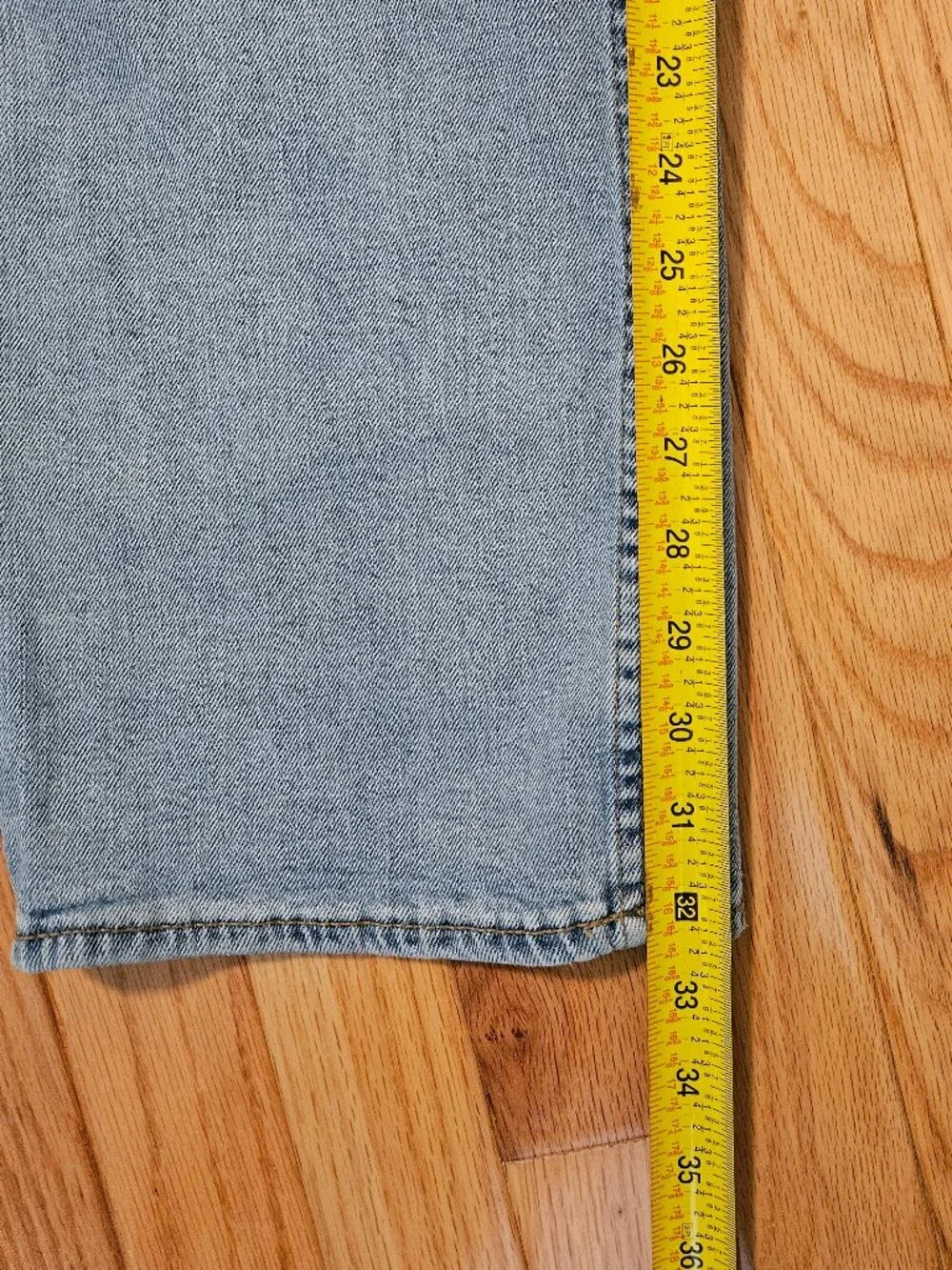 Old Navy Men's Light Wash Blue Loose Fit Jeans Size 36W/34L